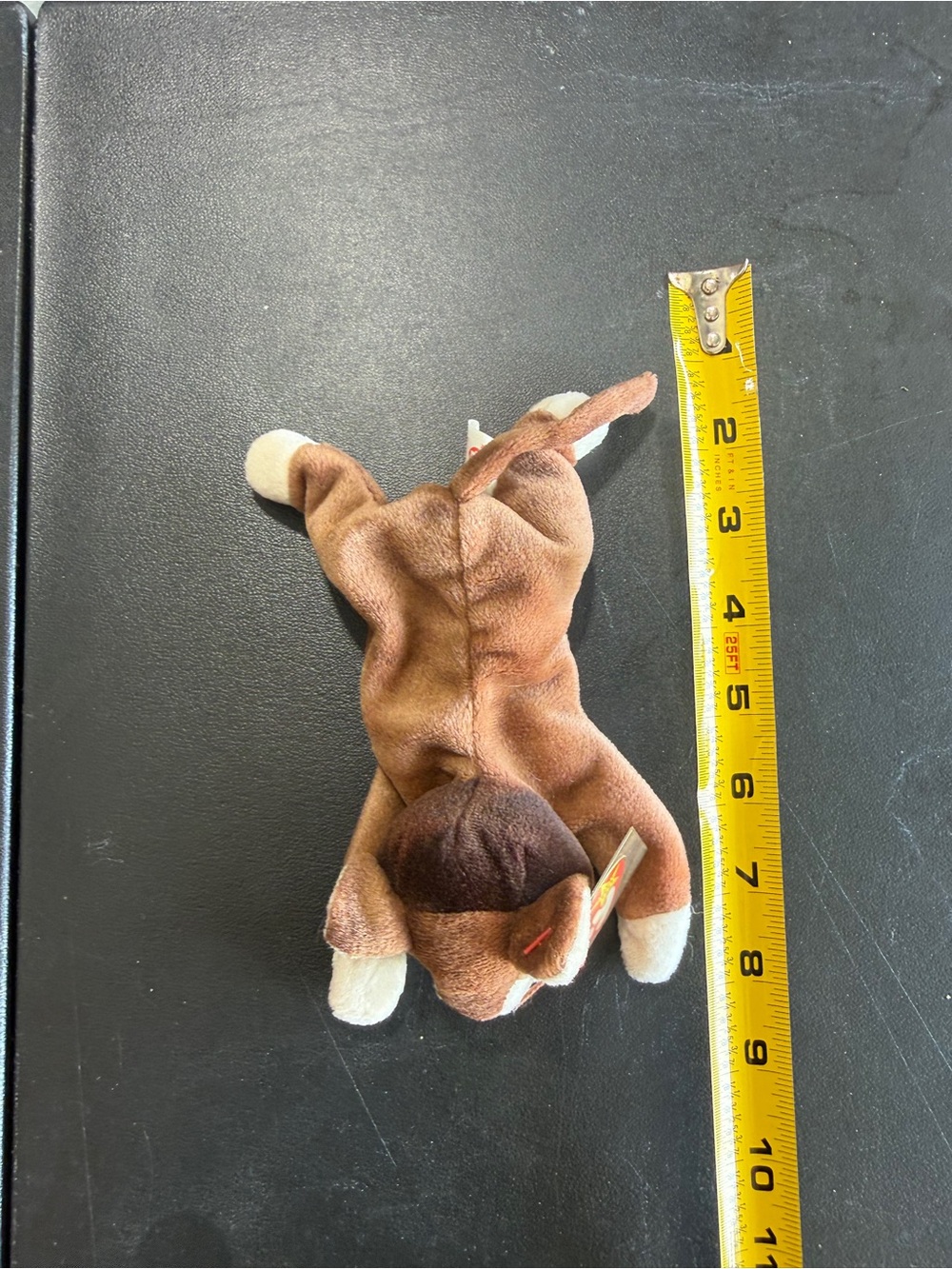 Ty Brown and Cream Beanie Baby 'Pounce' Plush